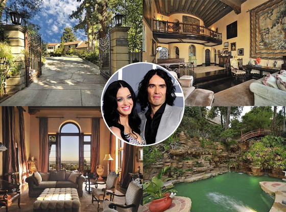 Katy Perry, Russell Brand, House Katy Perry, Russell Brand, House